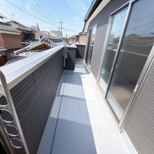 南西バルコニーで洗濯物が良く乾きます(^^)