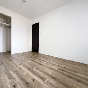 6.5帖洋室にもウォークインクローゼットがございます！各居室に収納スペースがしっかり確保されていて、どのお部屋も使い勝手がいいですね♪(居間)