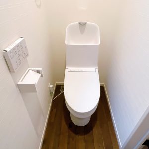 2階にもトイレを設置しており、家族が多くても安心な間取りです。