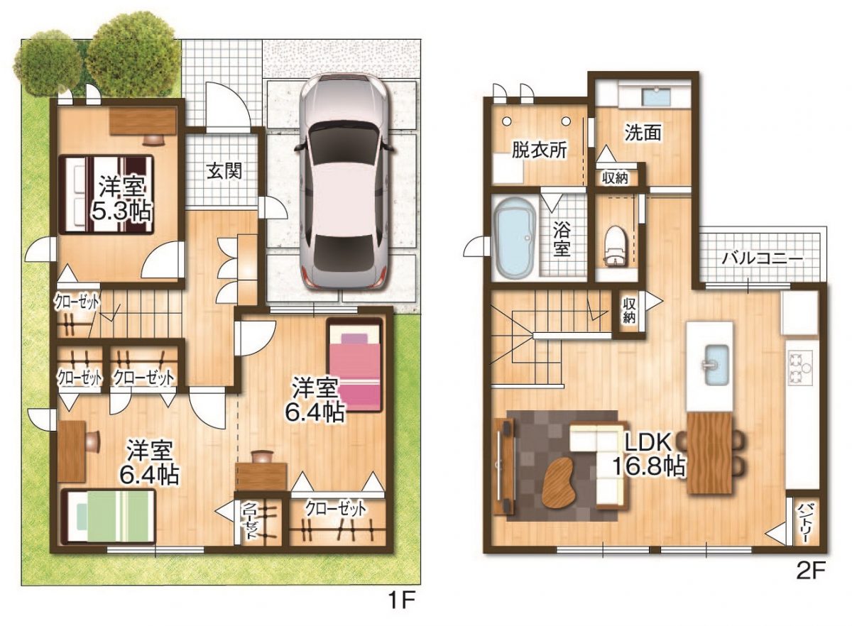 新築参考プラン(間取)
