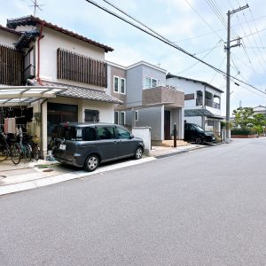 前面道路約6.7m(外観)
