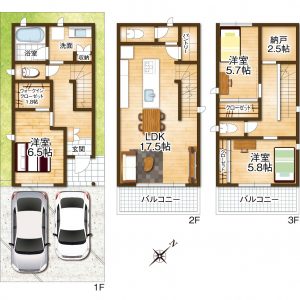 建物参考プラン(間取)