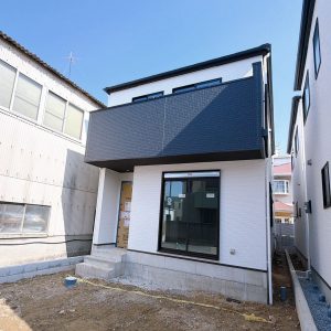 1号棟は3月中旬完成予定です(^^)(外観)