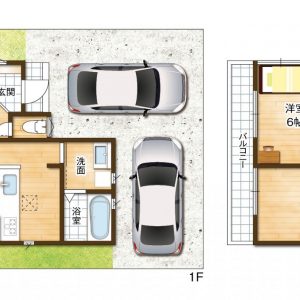 ４号地◆土地面積１２２．５９㎡、建物面積９５．９８㎡、４ＬＤＫ＋ＷＩＣ×２(間取)