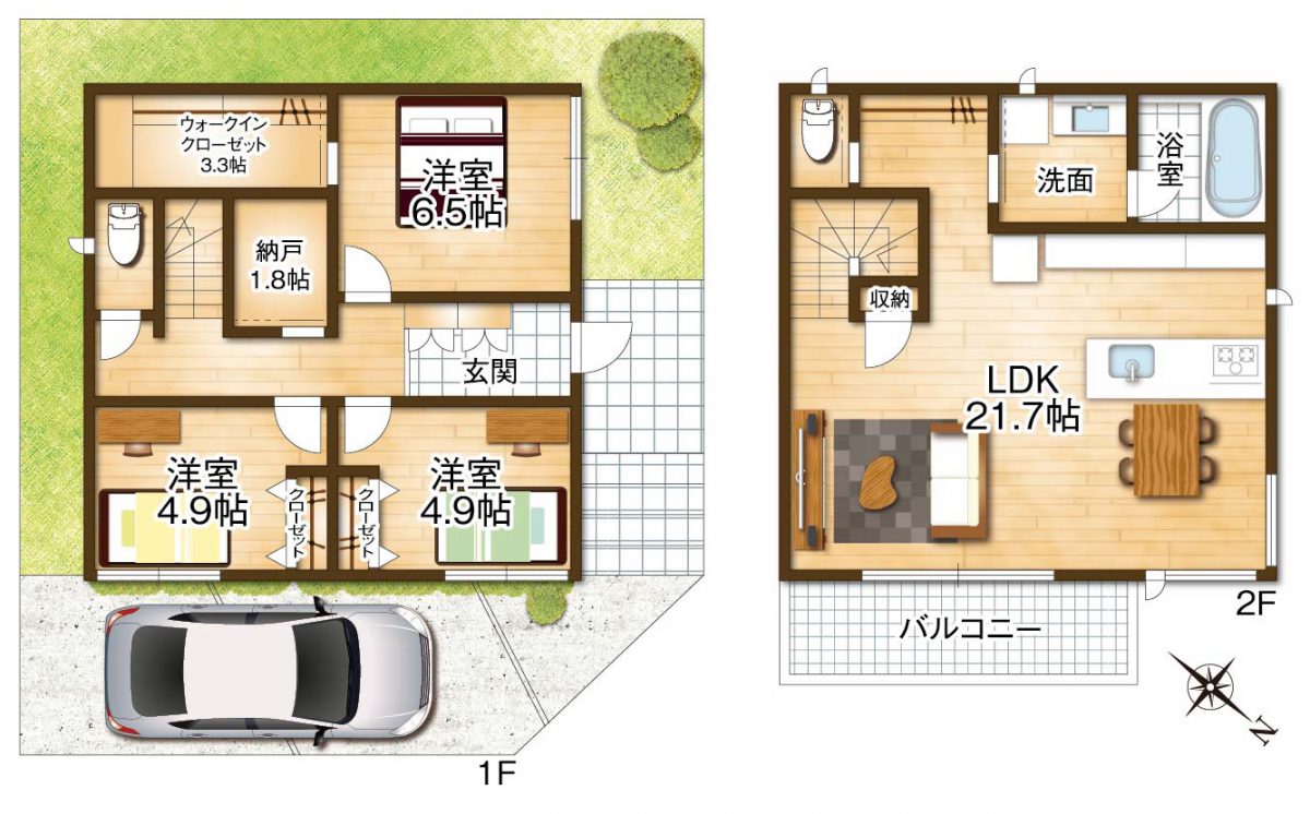 参考プラン(間取)