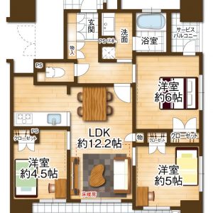 (間取)