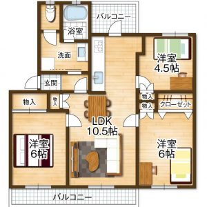 (間取)