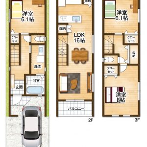 間取りプランです