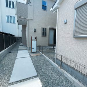 旗竿地の物件です　土地面積：126.65㎡（約38.31坪）(外観)