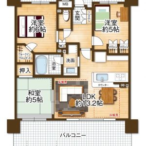 (間取)
