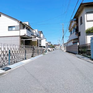 前面道路幅員約5.0m(外観)