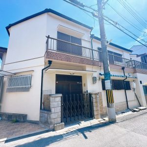 御堂筋線「北花田駅」まで徒歩１3分！現状古家有ですが、更地渡しとなります(外観)