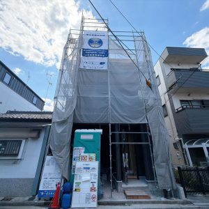 令和8年11月完成予定！小学校、中学校が徒歩圏内のお子様がおられるご家庭には安心の立地です(外観)
