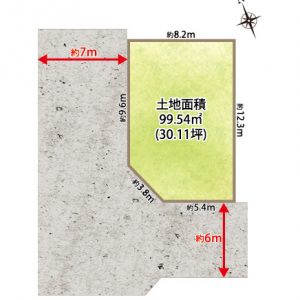 敷地図(間取)