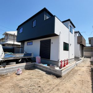 １号棟外観◆令和8年6月下旬完成予定の新築戸建です！(外観)