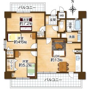 (間取)