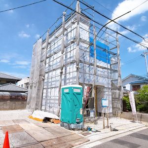 家族みんなが安心して暮らせる、設備充実のオール電化住宅です(外観)
