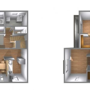 建物プラン例②　建物価格2000万円、建物面積91.91㎡
