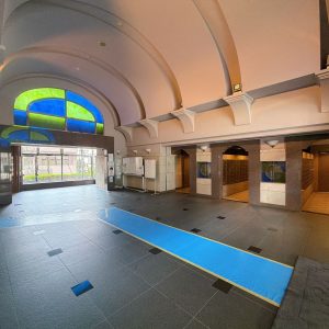 お洒落なエントランスです